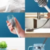Silikon-Flaschenreinigungsbürste in verschiedenen Anwendungsbereichen – ideal für Babyflaschen, Trinkflaschen, Thermoskannen, Gläser & mehr.