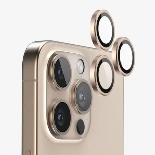 Kameralinsenschutz aus gehärtetem Glas für iPhone 16 Pro & iPhone 16 Pro Max – Staub- und kratzfest, einfache Anwendung