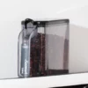 Rückansicht eines Einzelgewürzglases mit Deckel & Löffel – Ideal zur Aufbewahrung verschiedener Gewürze, 330 ml, selbstklebend.